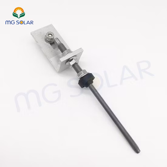 Accessoires de montage de panneaux solaires en gros, boulons de suspension solaires en acier inoxydable pour le montage solaire