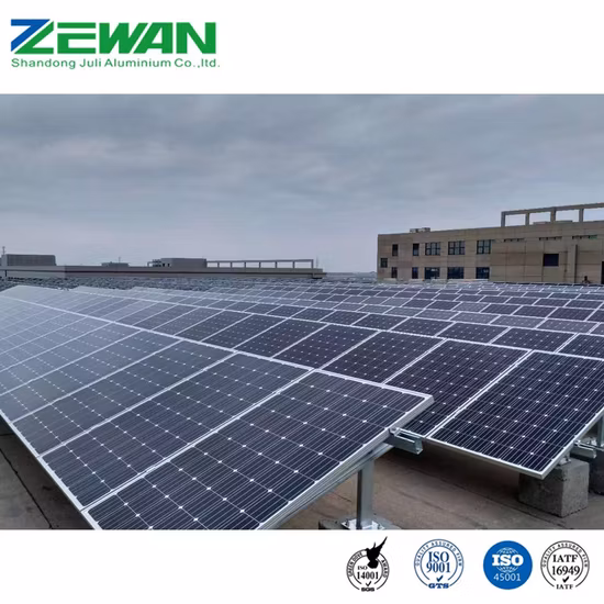 Profilé d'extrusion d'aluminium Cadre de panneau solaire pour module PV d'excellente qualité